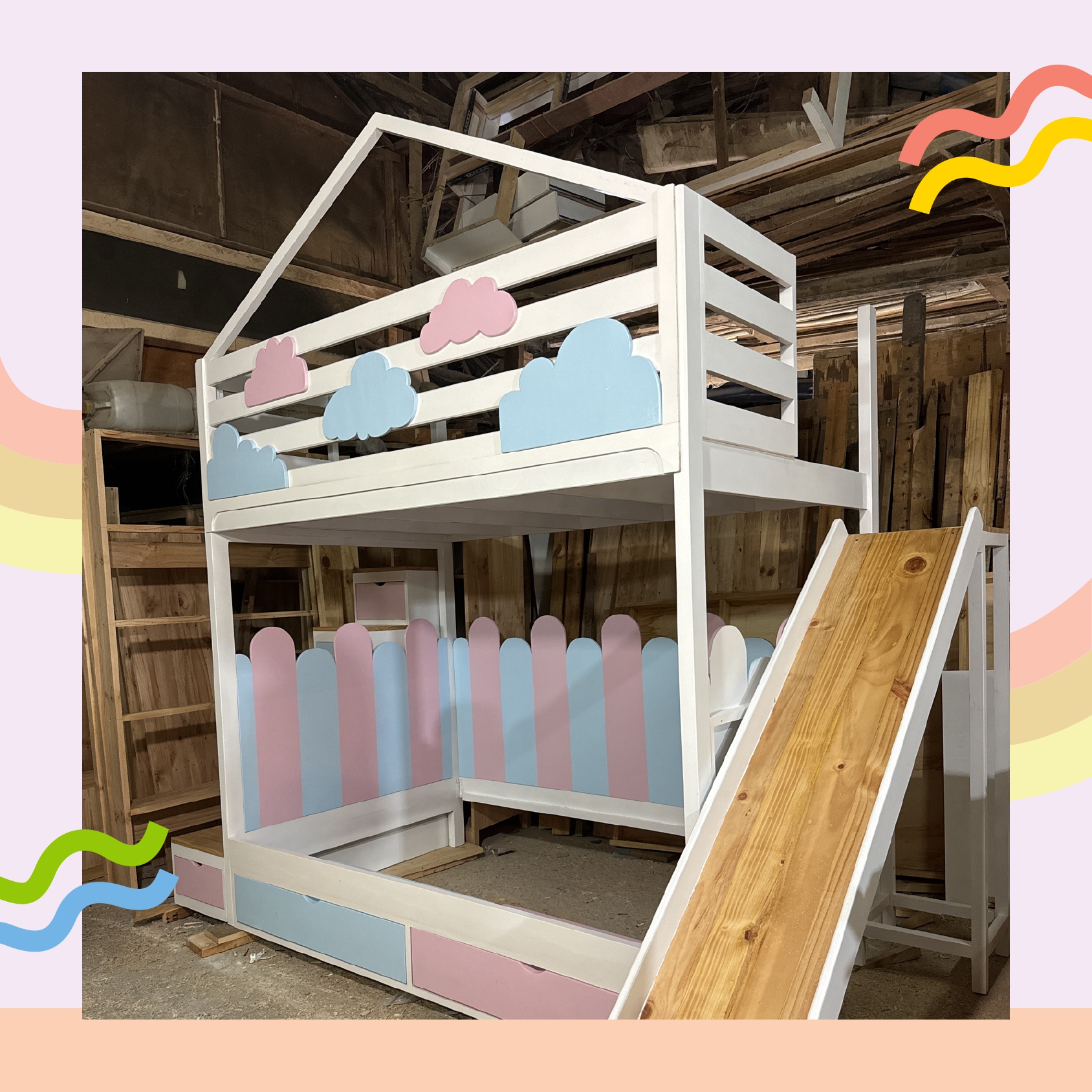 Bunk Bed with slide
